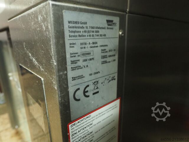 डेक ओवन Wiesheu EBO 86 S X1530 - A - CBFCA