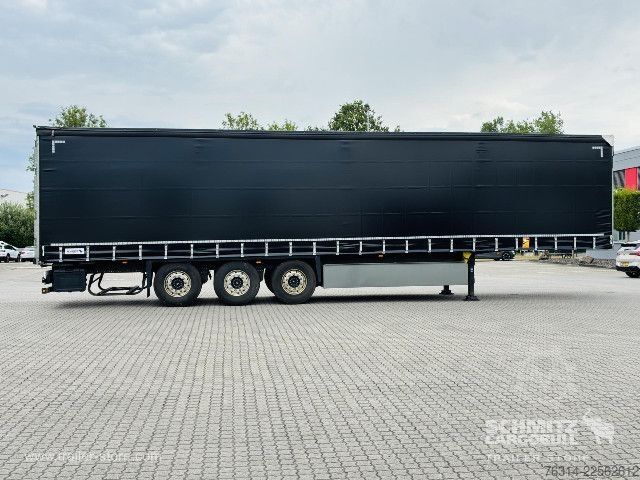 Atvērta puspiekabe ar tentu Schmitz Cargobull Curtainsider Standard Getränke