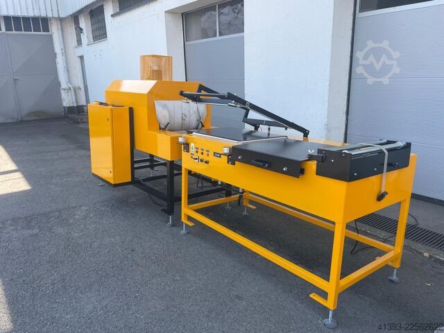 Kampinis suvirintojas + susitraukimo tunelis AVC Sealing Solutions HS500 + KT1000