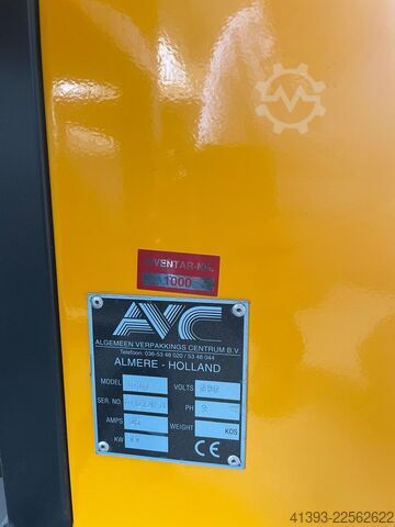 Kampinis suvirintojas + susitraukimo tunelis AVC Sealing Solutions HS500 + KT1000