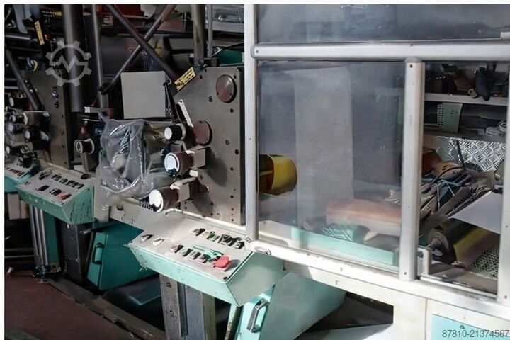 ফ্লেক্সোগ্রাফিক প্রিন্টিং প্রেস Omet Multiflex ET 520 2 Colors