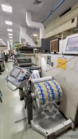 ফ্লেক্সোগ্রাফিক প্রিন্টিং প্রেস Omet X Flex 6/ 10 Colors