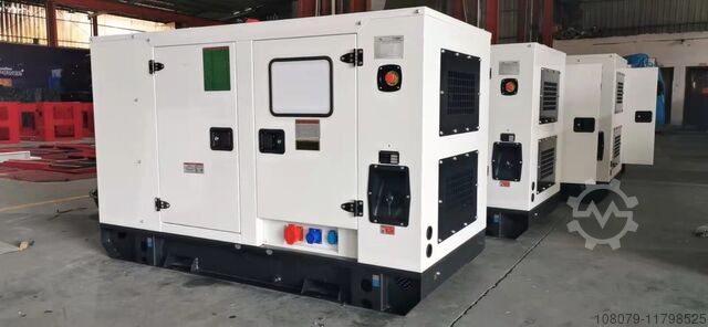 비상 발전기 Newpower 60kW 72kVA Stromaggregat NWK80 Notstromaggregat Schallschutz Neu