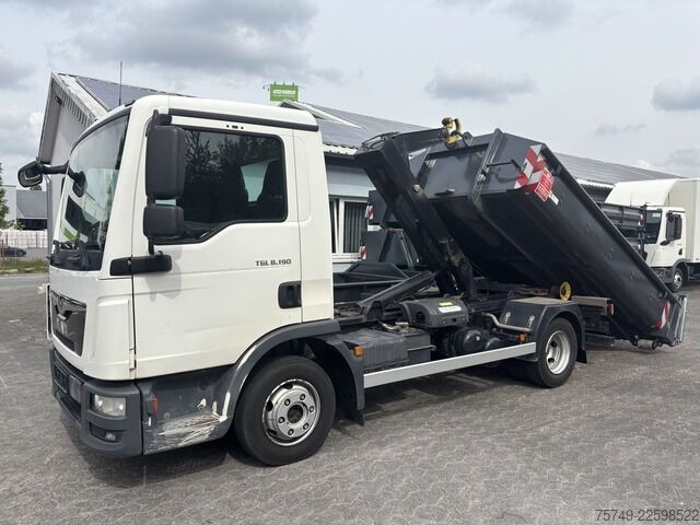 Pojazd hakowy Telehoist man TGL 8.190 BL City Abrollkipper , 2 x AHK sofort verfügbar!