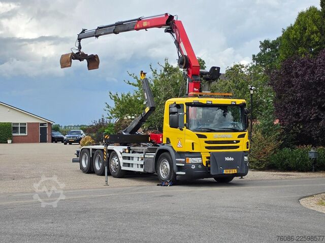 Σύστημα βραχίονα γάντζου Scania P450 8x2!!KRAAN/HAAK!! EX GEMEENTE!!EURO6!!