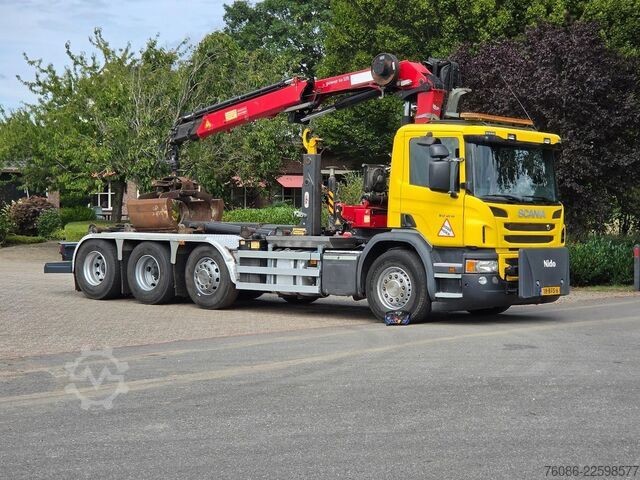 Σύστημα βραχίονα γάντζου Scania P450 8x2!!KRAAN/HAAK!! EX GEMEENTE!!EURO6!!