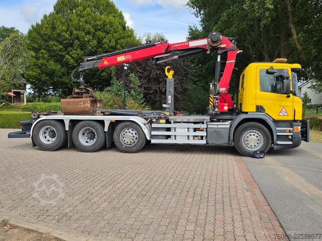 Σύστημα βραχίονα γάντζου Scania P450 8x2!!KRAAN/HAAK!! EX GEMEENTE!!EURO6!!