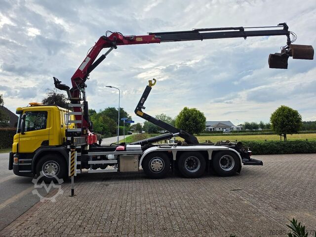 Σύστημα βραχίονα γάντζου Scania P450 8x2!!KRAAN/HAAK!! EX GEMEENTE!!EURO6!!