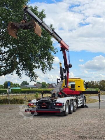 System ramion hakowych Scania P450 8x2!!KRAAN/HAAK!! EX GEMEENTE!!EURO6!!