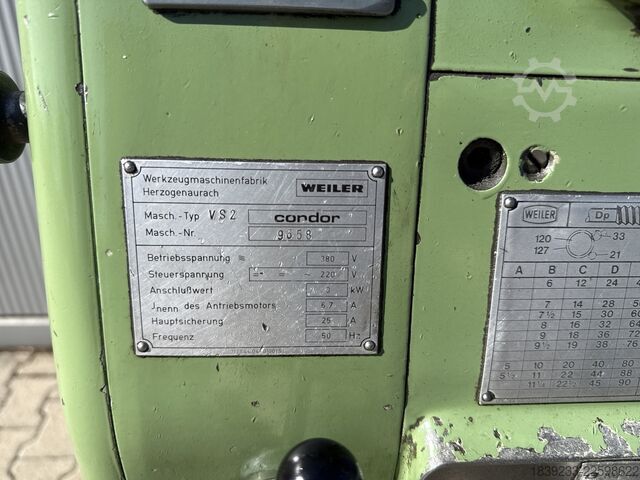 CNC-draaibank WEILER Condor VS 2
