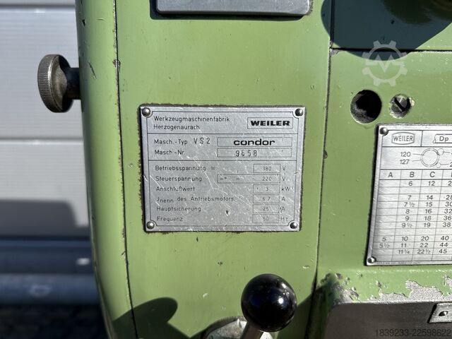 CNC-draaibank WEILER Condor VS 2