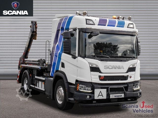 Kippers vrachtauto Scania P 500 B4x2NA - XT / 4-Federung / MEILLER AK 12.T -
