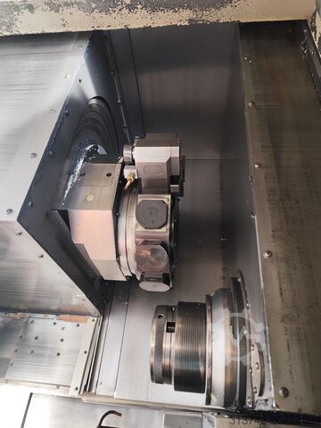 CNC lathe with Fanuc control Hardinge Conquest Twin Turn 65