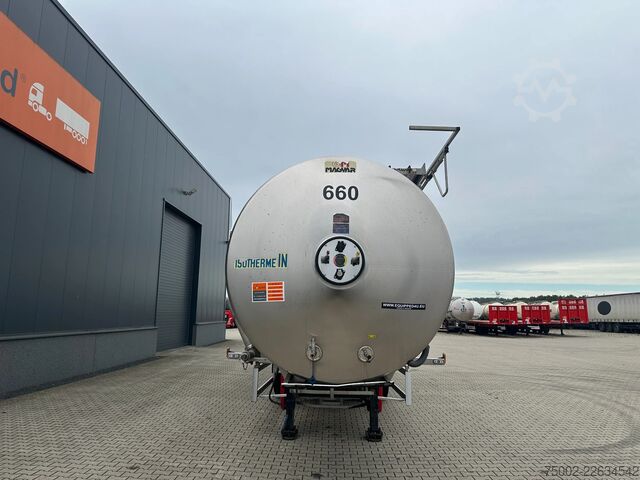 Voedseltanker Magyar SRMAGD LEBENSMITTEL / 31.000L / 3 KAMMER / LEER...