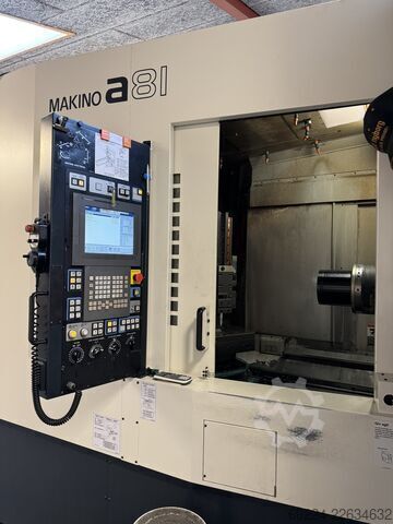Pusat pemesinan horizontal Makino a81