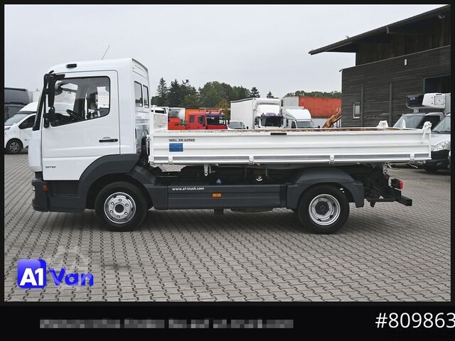 Treveis tippebil MERCEDES-BENZ Atego 816 Kipper, Ahk,Klima, Meiller, 3-Sitzer