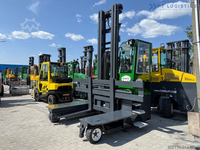 štvorcestný vysokozdvižný vozík Combilift C5000E / TRIPLEX 8300MM WIDE POSITIONER