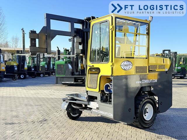 štvorcestný vysokozdvižný vozík Combilift C3000XL DUPLEX SPREADER BEAM FREE LIFT