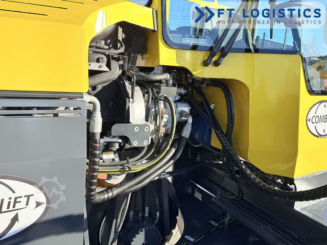 štvorcestný vysokozdvižný vozík Combilift C3000XL DUPLEX SPREADER BEAM FREE LIFT