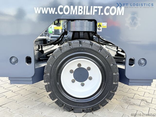 štvorcestný vysokozdvižný vozík Combilift C5000XL / DIESEL / WIDE FORK POSITIONER