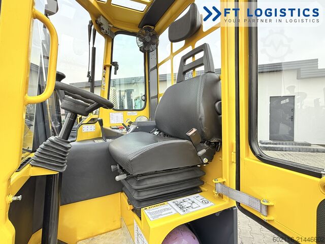 štvorcestný vysokozdvižný vozík Combilift C4000 GAS DUPLEX 4600 FORK POSITIONER