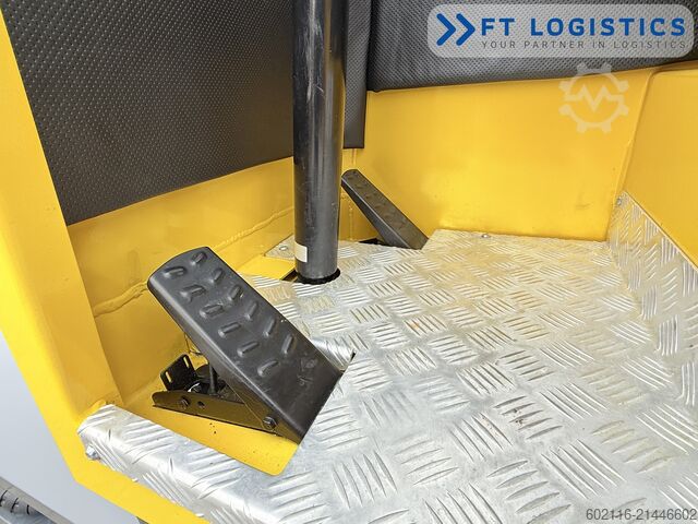 štvorcestný vysokozdvižný vozík Combilift C4000 GAS DUPLEX 4600 FORK POSITIONER