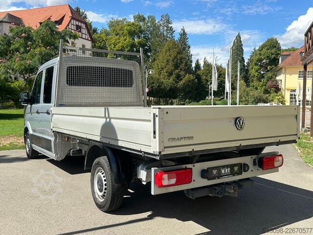 Furgão pick-up VW CRAFTER PRITSCHE DoKa AUTOMATIK TEMP. KLIMA SHZ