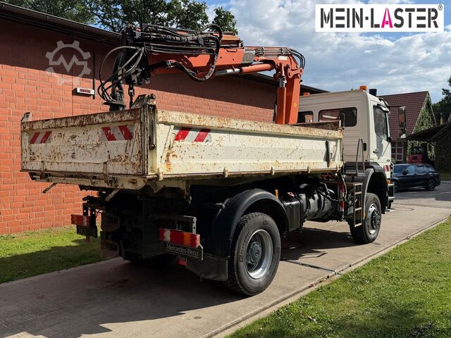 Truk bak dump tiga sisi MERCEDES-BENZ 1829 4x4 Atlas 120.2E 13m-1t 5+6 StK +FB