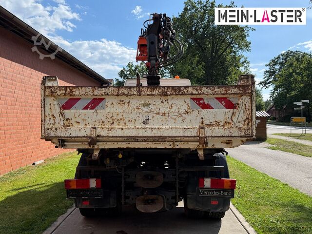 Truk bak dump tiga sisi MERCEDES-BENZ 1829 4x4 Atlas 120.2E 13m-1t 5+6 StK +FB
