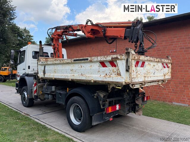 Truk bak dump tiga sisi MERCEDES-BENZ 1829 4x4 Atlas 120.2E 13m-1t 5+6 StK +FB