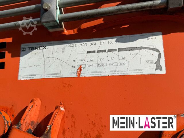 Truk bak dump tiga sisi MERCEDES-BENZ 1829 4x4 Atlas 120.2E 13m-1t 5+6 StK +FB