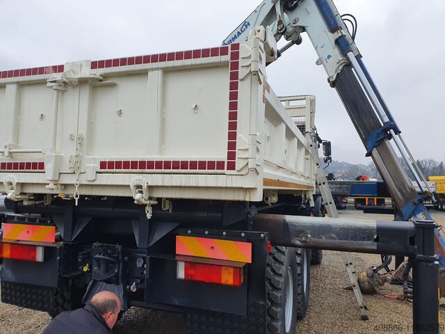 Vinçli üç yöne deviren damperli kamyon MAN F2000 33.364 DFAC