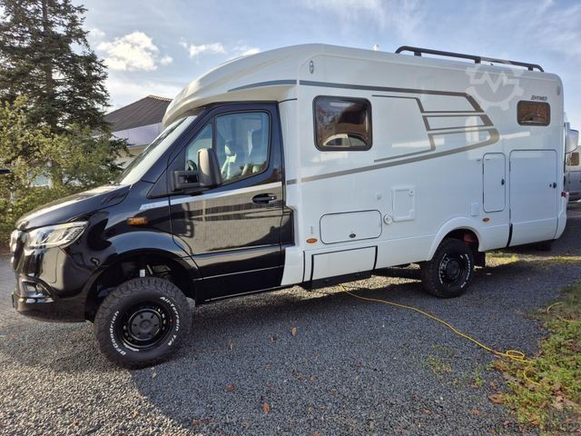 Halvintegreret autocamper HYMER/ERIBA ML-T 580 190 PS / AHK abnehmbar / Allrad / 4,1 t