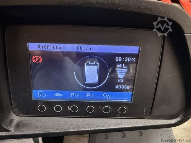 Carretilla eléctrica de 3 ruedas Jungheinrich EFG 216k