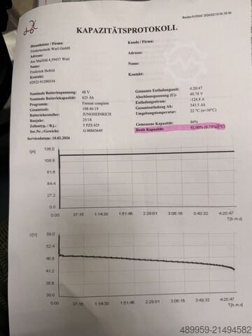 Carretilla eléctrica de 3 ruedas Jungheinrich EFG 216k