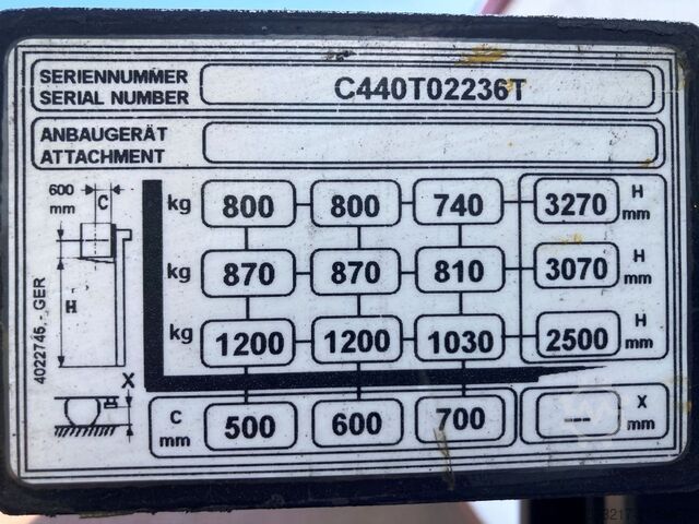 ручной штабелер Hyster S 1.2E