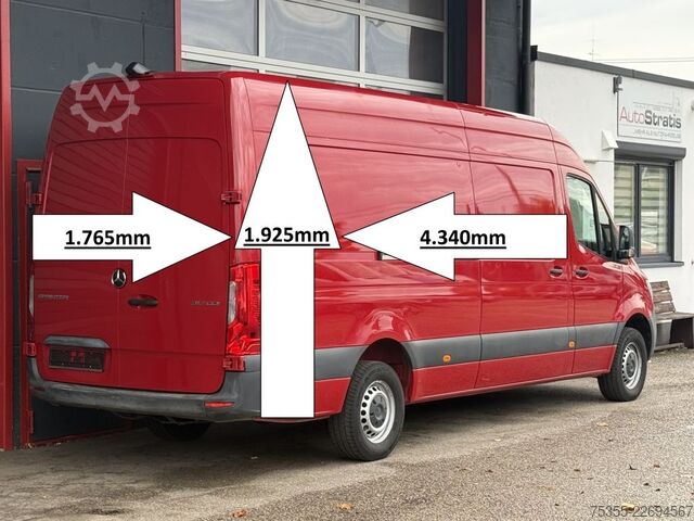 Furgonçë e lartë MERCEDES-BENZ Sprinter 317 CDI MAXI L4H2 KlimaKameraTempomMBUX