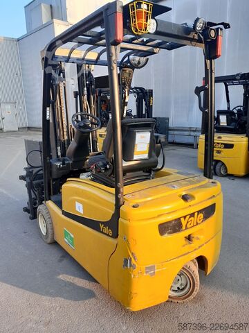 Elektrikli 3 tekerlekli forklift Yale ERP20VT LWB