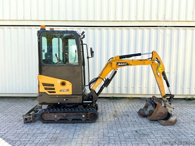 Minibagr SANY SY18C / 2022 BJ / 3 x Löffel