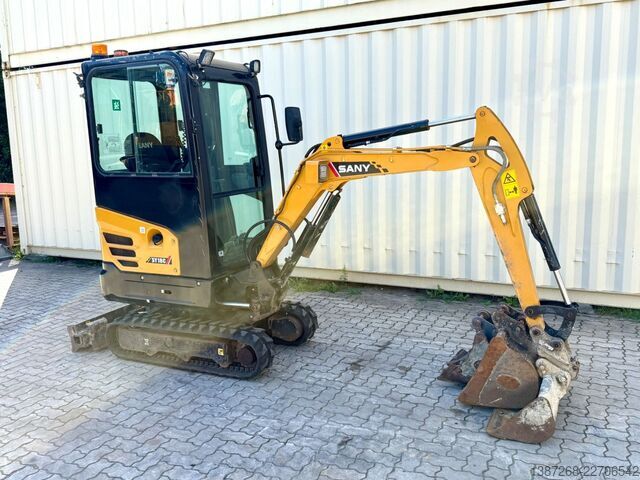 Minibagr SANY SY18C / 2022 BJ / 3 x Löffel