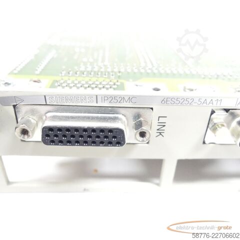 コンポーネント Siemens 6ES5252-5AA11 Basisbaugruppe Version A 3 SN