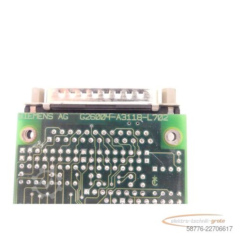 コンポーネント Siemens 6ES5252-5BC11 IP252MC Zählermodul Version A 3 SN 00411916