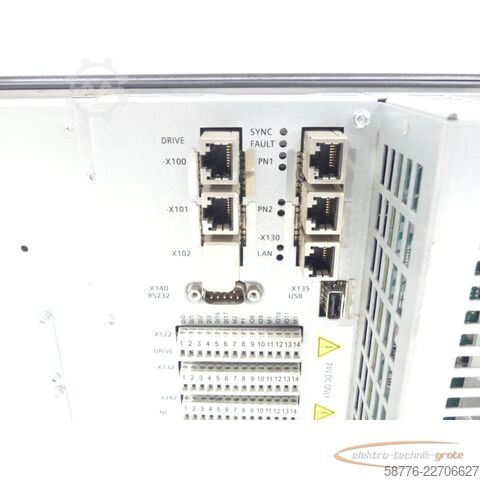 コンポーネント Siemens 6FC5370-7AA30-0AA1 SINUMERIK 828D PPU28 1.3 Version 02 SN ZVJ9XWV001444