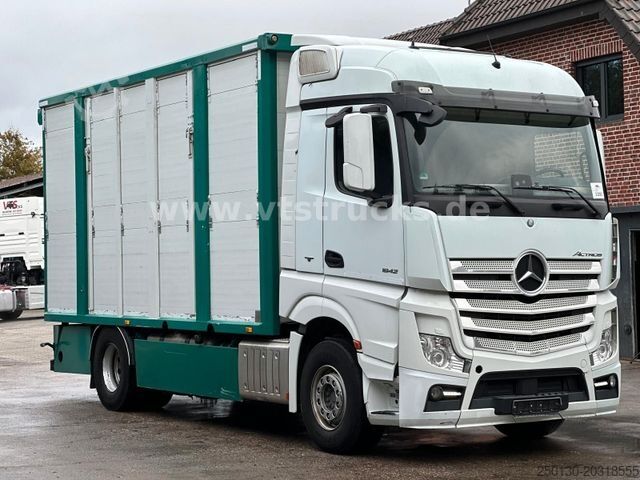 Camión para ganado MERCEDES-BENZ Actros 1842 4x2 KA-BA 2-Stock Viehaufbau