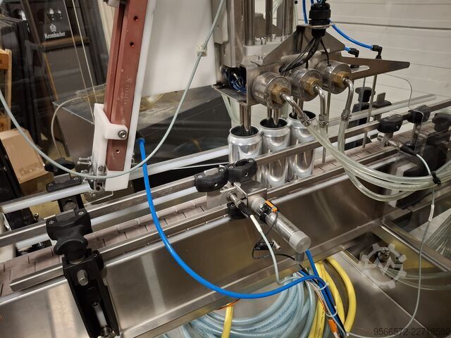 Ligne de production de boîtes métalliques Cask 3 Head Fill Station