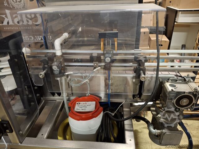 Ligne de production de boîtes métalliques Cask 3 Head Fill Station