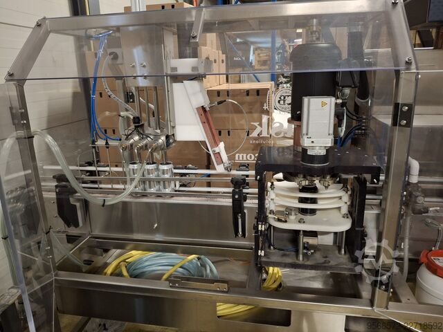 Ligne de production de boîtes métalliques Cask 3 Head Fill Station