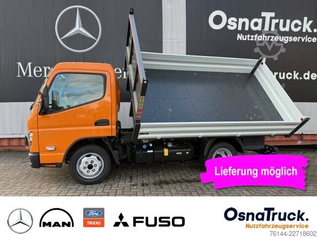 Furgón volquete trilateral FUSO Canter 3S15 Dreiseitenkipper Klima, AHK 3,5t
