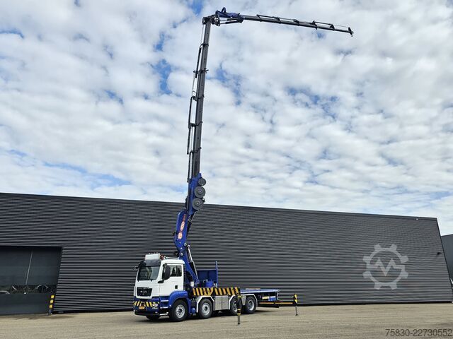 クレーン車 MAN TGS 41.480 8x4 BB / PM 100 tm + JIB + WINCH