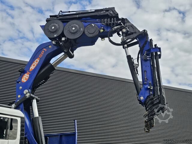 クレーン車 MAN TGS 41.480 8x4 BB / PM 100 tm + JIB + WINCH
